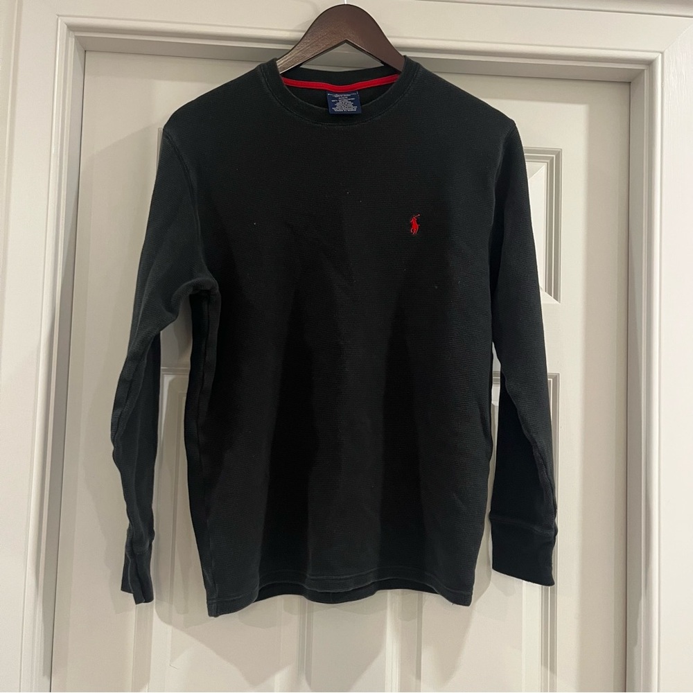 Polo Ralph Lauren Black Sleepwear with Red Trim